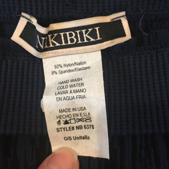 NWOT Nikibiki Timber Print Full-length Seamless Leggings - OS - Picture 6 of 6